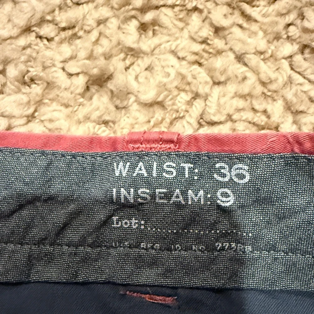 J Crew Stretch Men’s Soft Red Shorts 36 Waist 9 Inseam